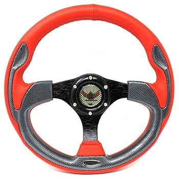 GOODGUNS Dシェイプ ステアリング 黒/赤 新品未使用 GOODGUNS Dシェイプ ステアリング 黒/赤 新品未使用 2025年最新